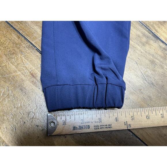 ATHLETA Women's Pant Size 4 City Be True Jogger Pockets Stretch Navy Blue - Picture 11 of 12